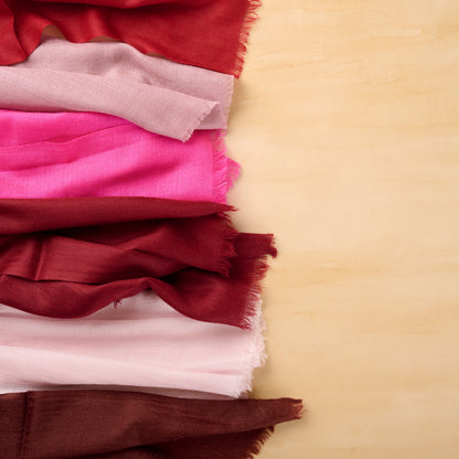 Spiced Plum - Pure Cashmere Pashmina Stole