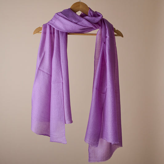 Heather Bloom - Pure Cashmere Pashmina Stole