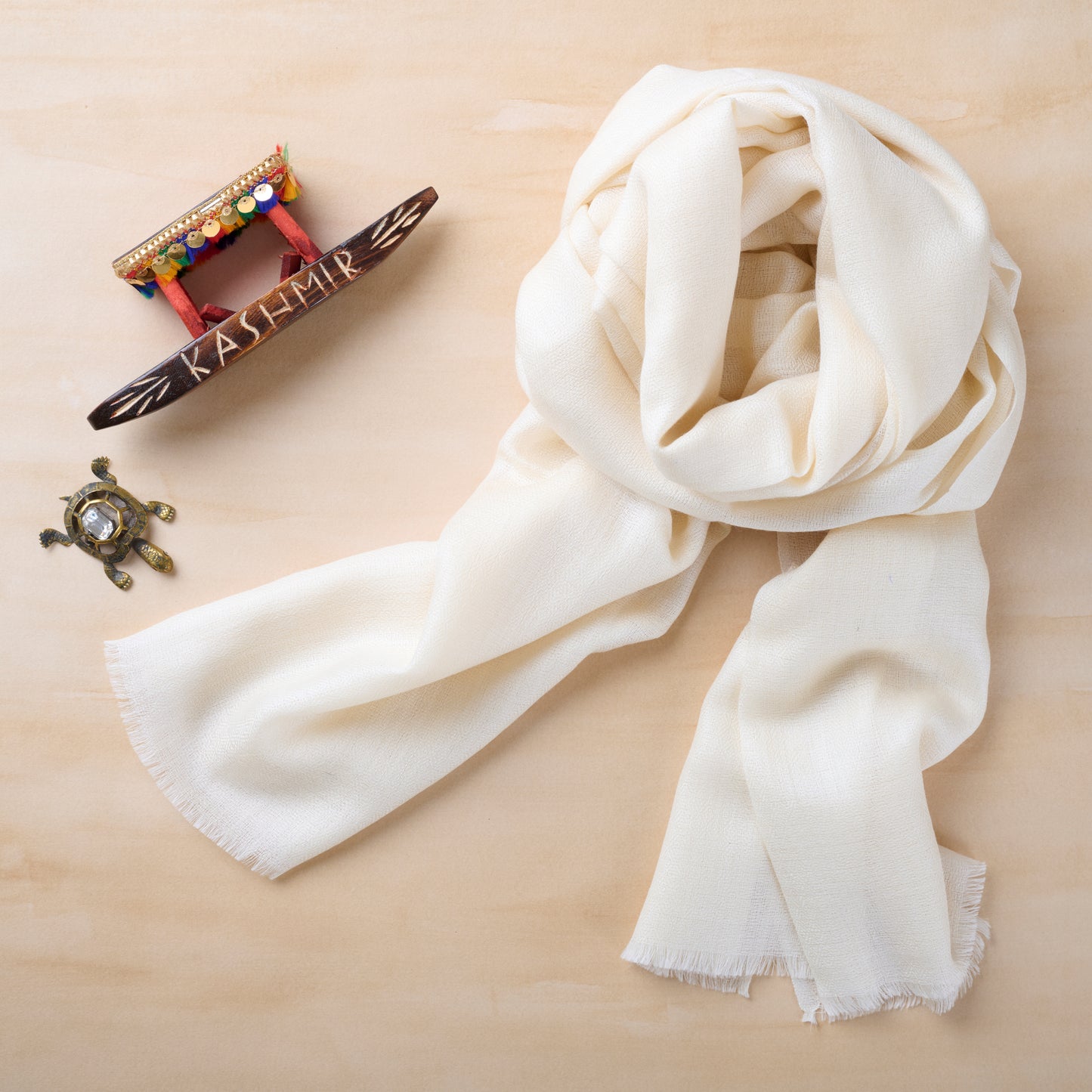 Moonlit - Pure Cashmere Pashmina Stole